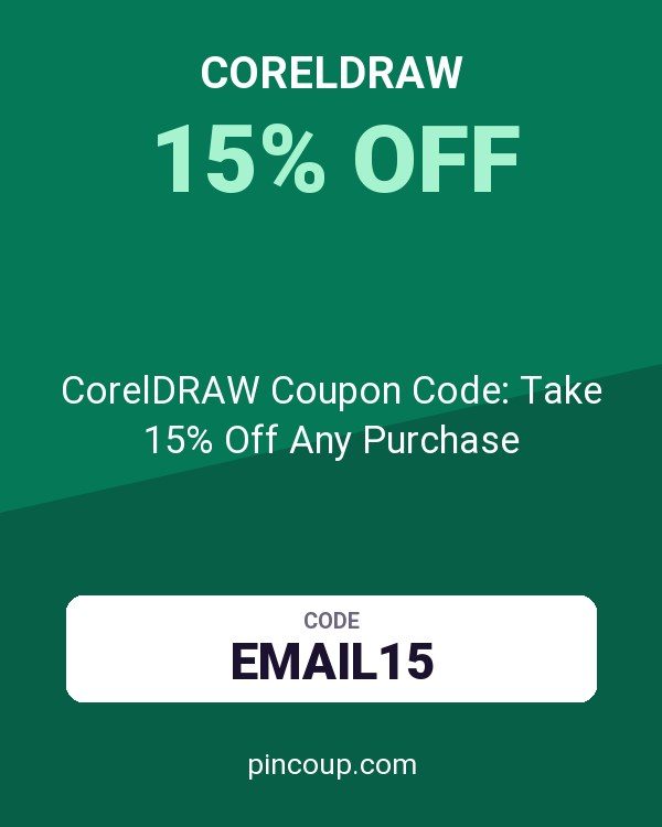 CorelDRAW Coupon Code: Take 15% Off Any Purchase