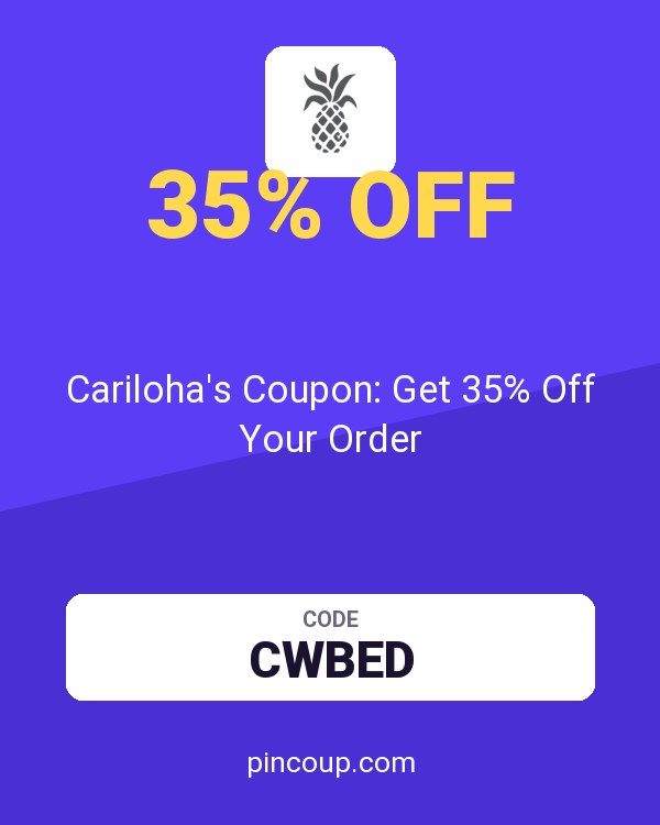 Cariloha's Coupon: Get 35% Off Your Order