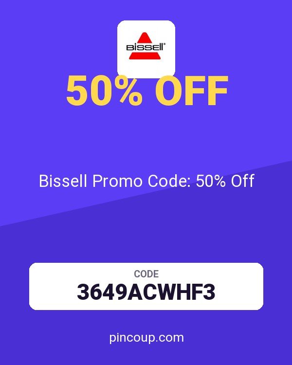Bissell Promo Code: 50% Off