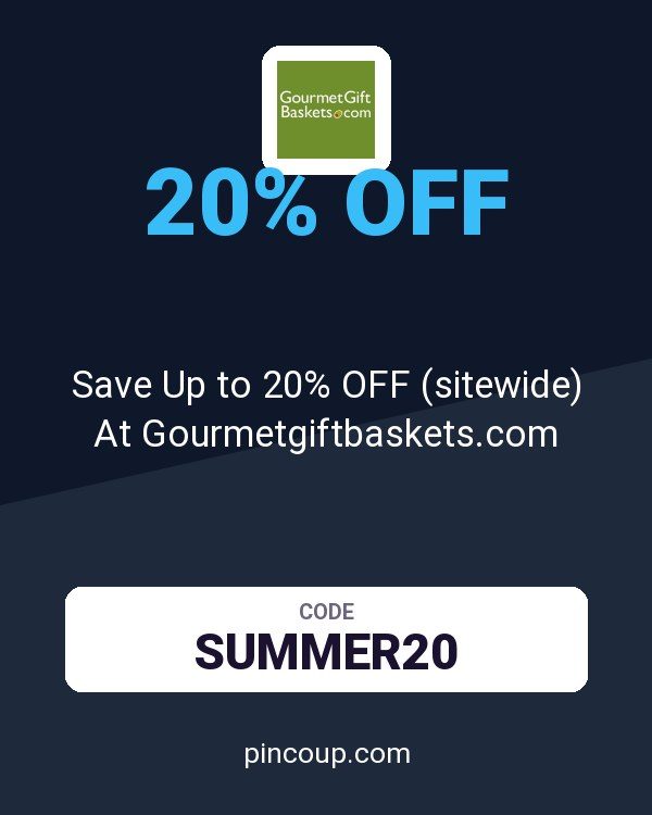 Save Up to 20% OFF (sitewide) At Gourmetgiftbaskets.com