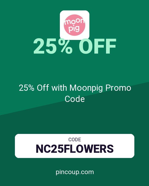 25% Off with Moonpig Promo Code