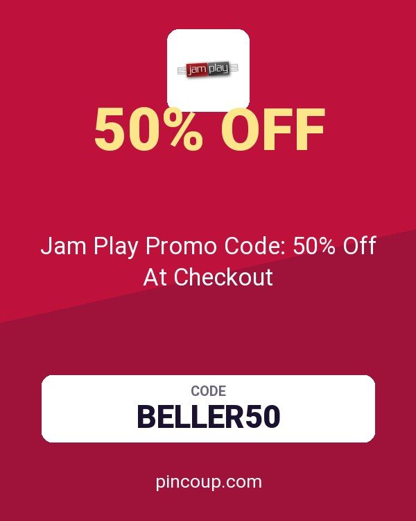 Jam Play Promo Code: 50% Off At Checkout