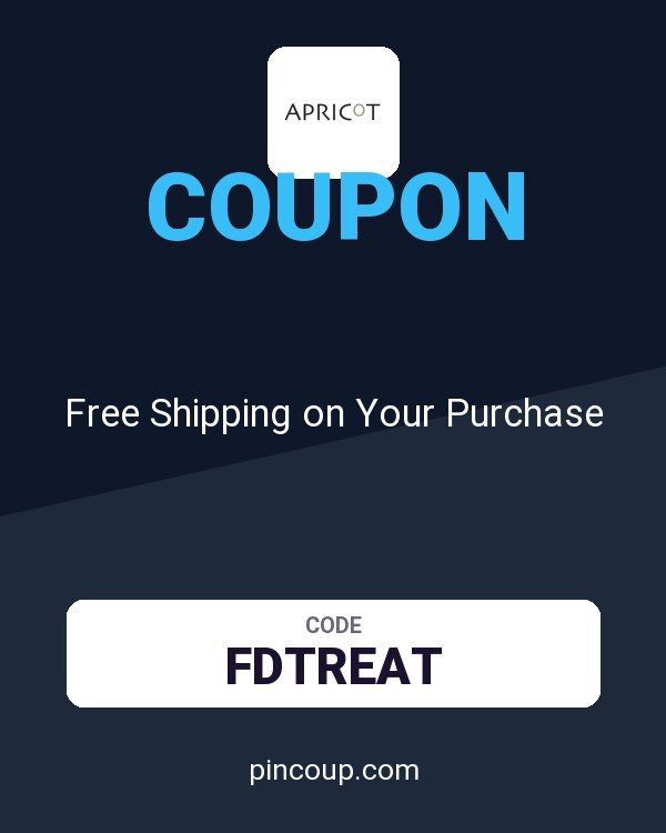 Apricot coupon: Free Shipping on Your Purchase