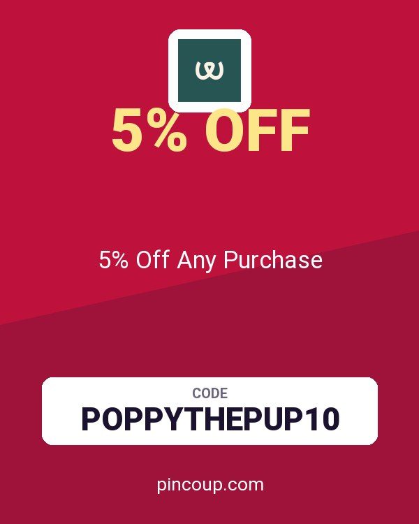 Woof coupon: 5% Off Any Purchase