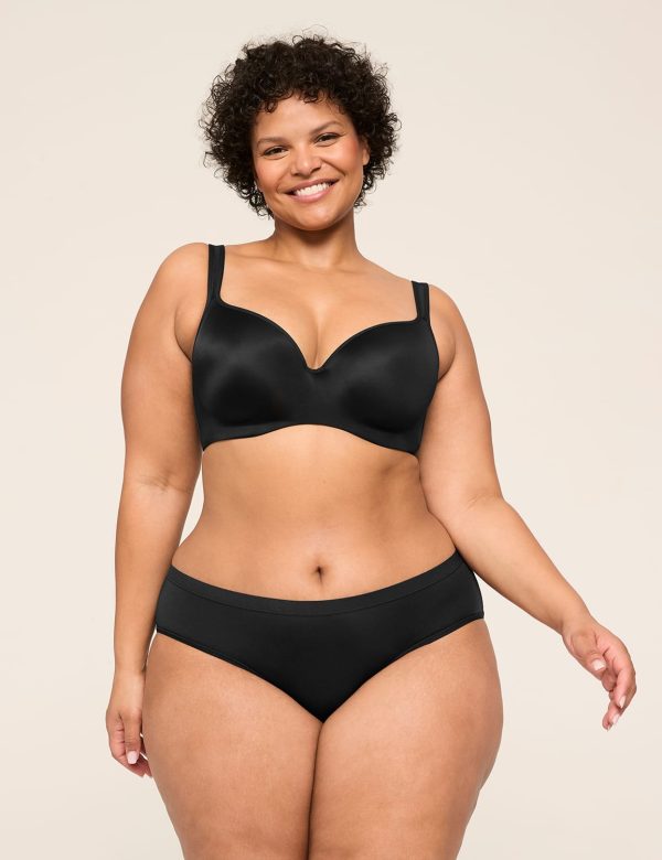Smooth Lightly Lined Balconette Bra at Lane Bryant