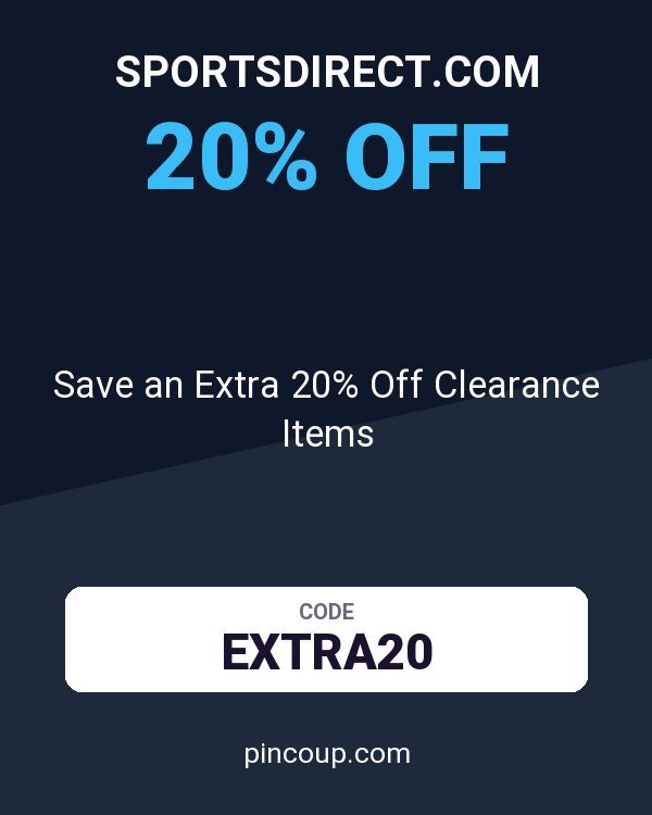Sportsdirect.com coupon: Save an Extra 20% Off Clearance Items