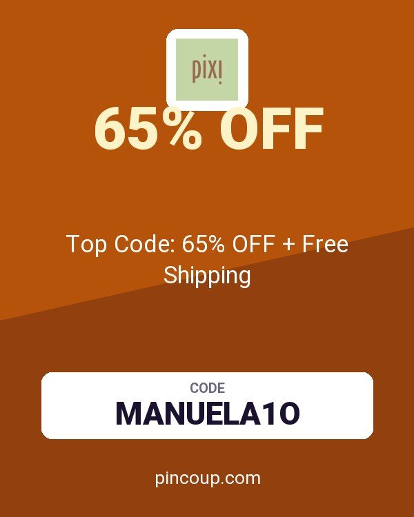 Pixi Beauty coupon: Top Code: 65% OFF + Free Shipping