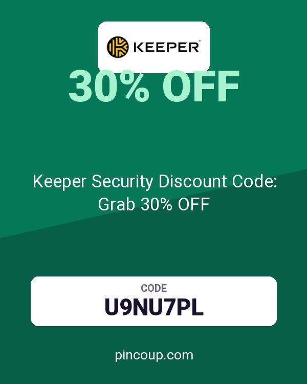 Keeper Security Many GEOs coupon: Keeper Security Discount Code: Grab 30% OFF
