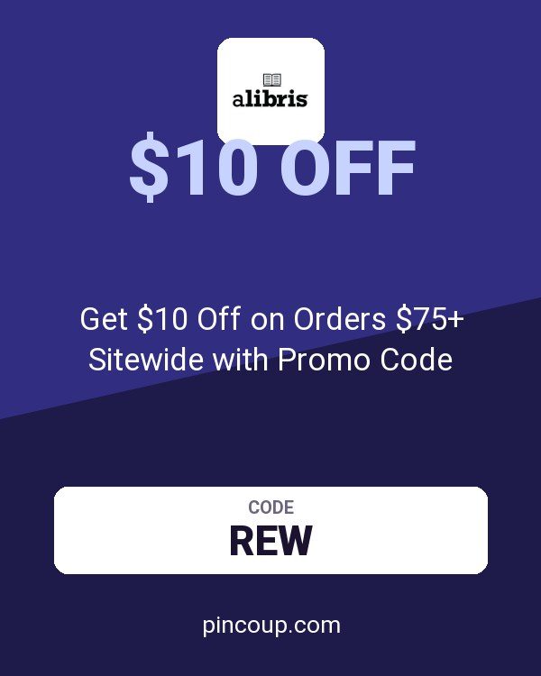 Alibris: Books, Music, & Movies coupon: Get $10 Off on Orders $75+ Sitewide with Promo Code