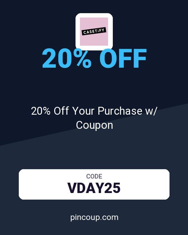 CASETiFY: 20% Off Your Purchase w/ Coupon