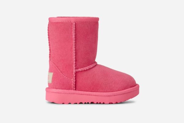 UGG® Toddlers' Classic II Sheepskin Classic Boots in Pink Bloom, Size 6T