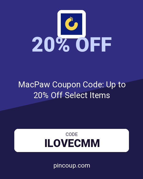 MacPaw Coupon Code: Up to 20% Off Select Items