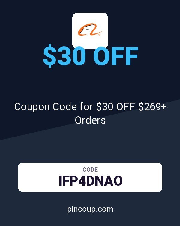 Alibaba: Coupon Code for $30 OFF $269+ Orders
