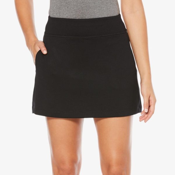 Motion Flux Woven Women's 17" Skort, Black, 4 Golf at PGA TOUR Superstore