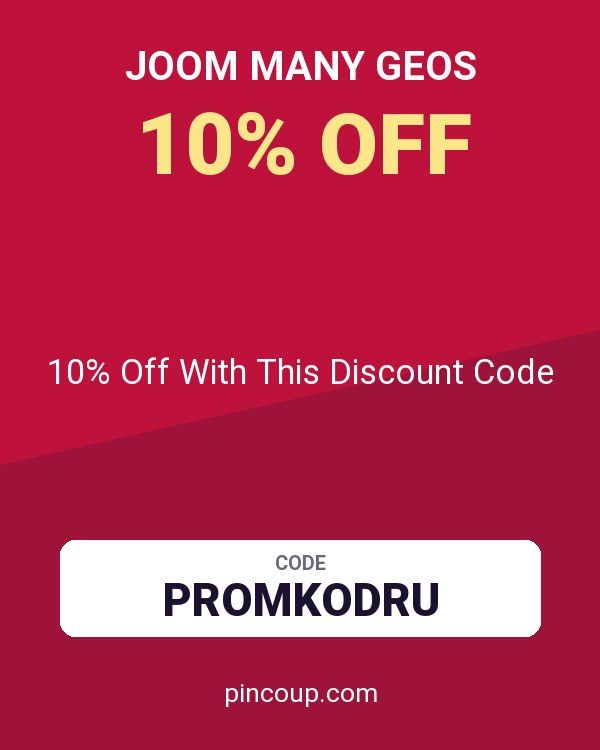 Joom Many GEOs coupon: 10% Off With This Discount Code
