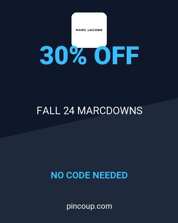 Marc Jacobs coupon: FALL 24 MARCDOWNS