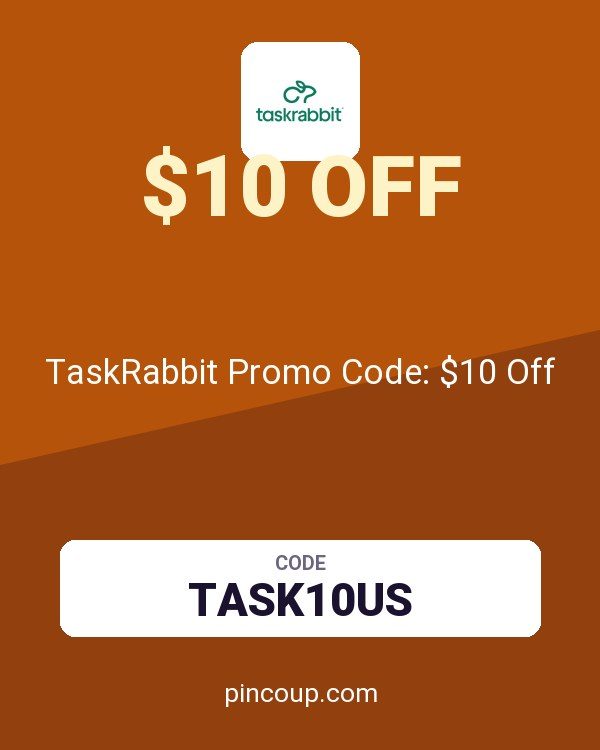 Taskrabbit North America coupon: TaskRabbit Promo Code: $10 Off