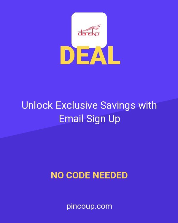 Dansko coupon: Unlock Exclusive Savings with Email Sign Up