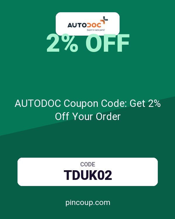 AUTODOC Coupon Code: Get 2% Off Your Order