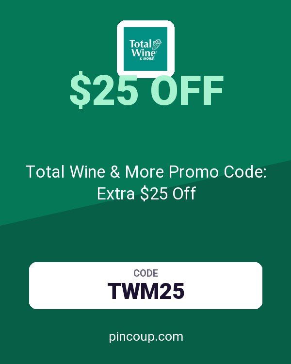 Total Wine & More Promo Code: Extra $25 Off