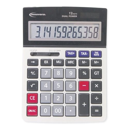 Innovera 12-Digit LCD Large Display Calculator at CPO Outlets