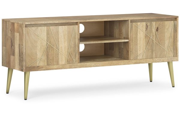 Jager TV Media Stand in Mango at simpli-home