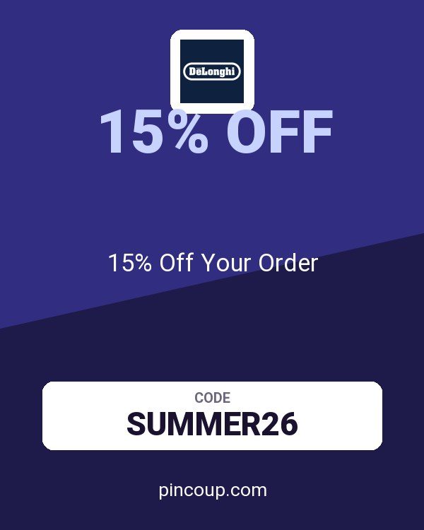 Delonghi coupon: 15% Off Your Order