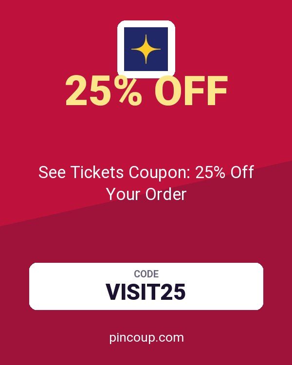 See Tickets by Eventim: See Tickets Coupon: 25% Off Your Order