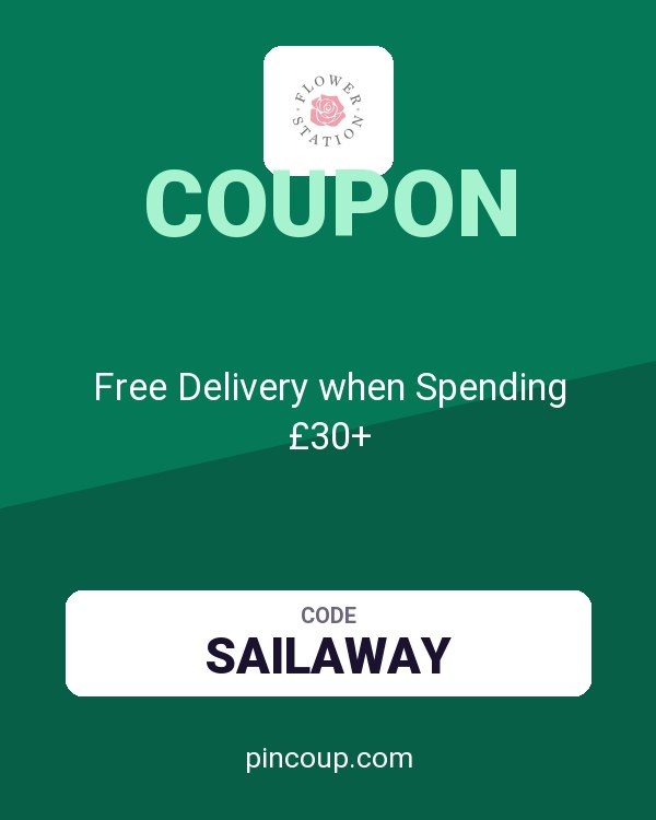 Flower Station Ltd coupon: Free Delivery when Spending £30+