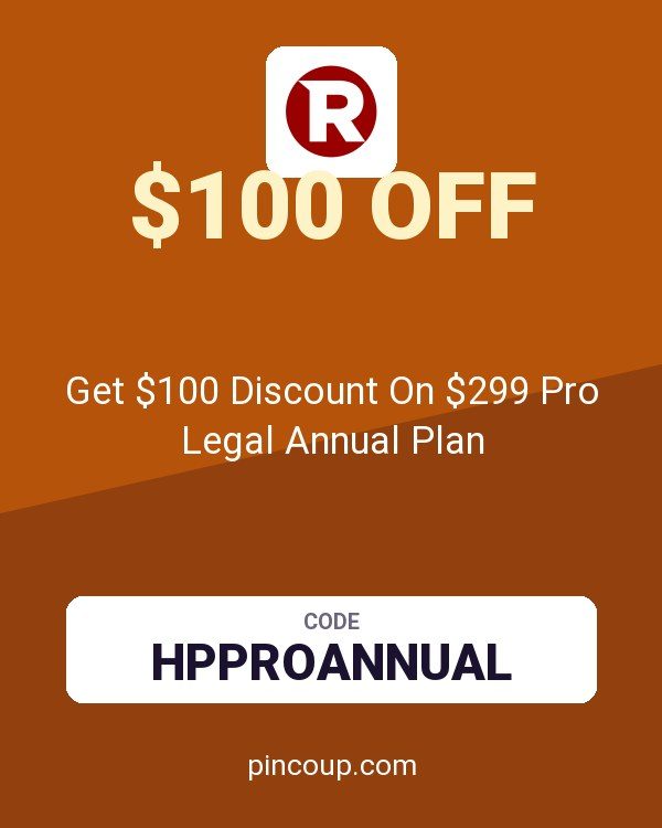 Rocket Lawyer coupon: Get $100 Discount On $299 Pro Legal Annual Plan