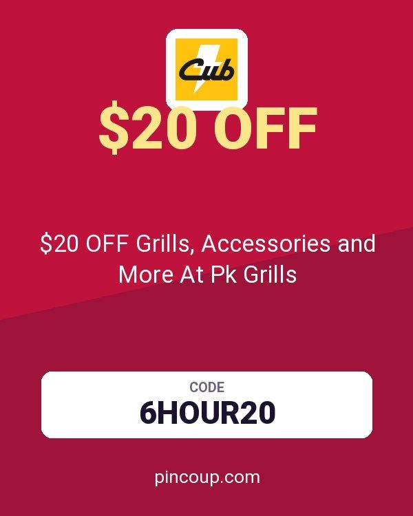 Cub Cadet coupon: $20 OFF Grills, Accessories and More At Pk Grills