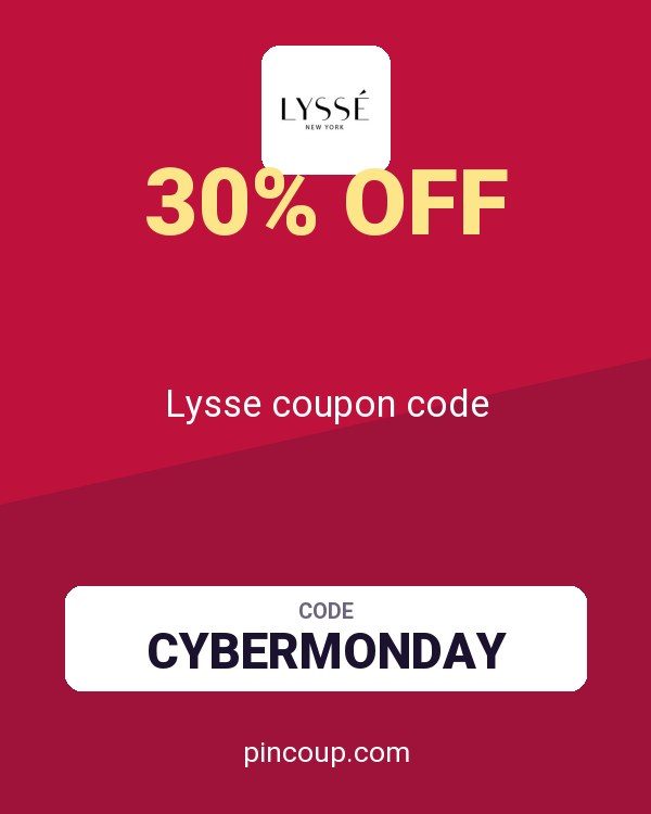 Lysse coupon code