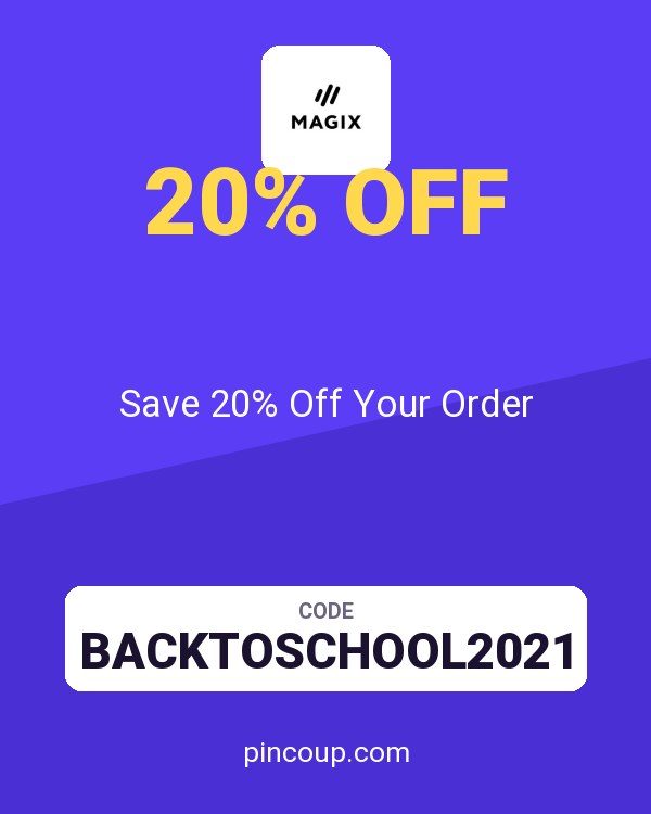 MAGIX & VEGAS Creative Software IT coupon: Save 20% Off Your Order
