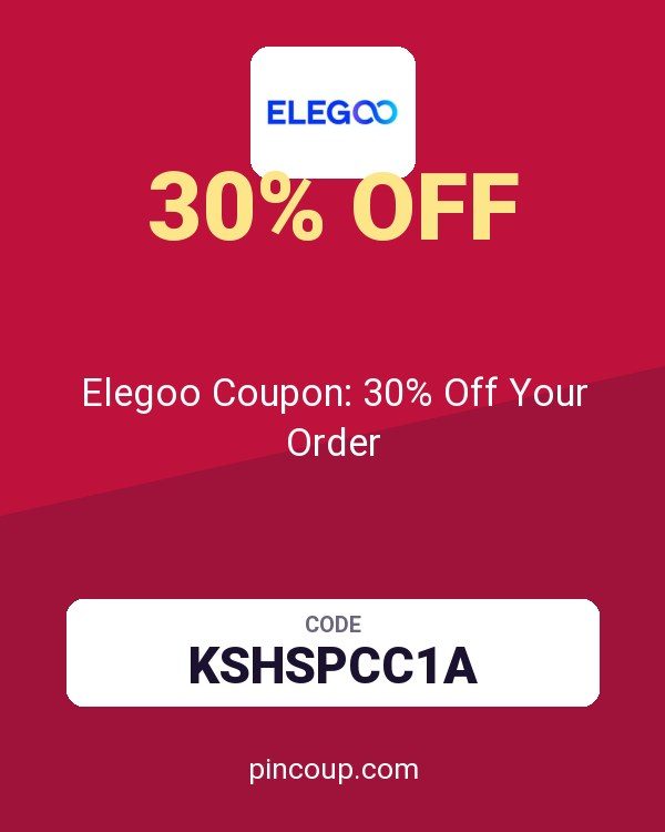 Elegoo Coupon: 30% Off Your Order