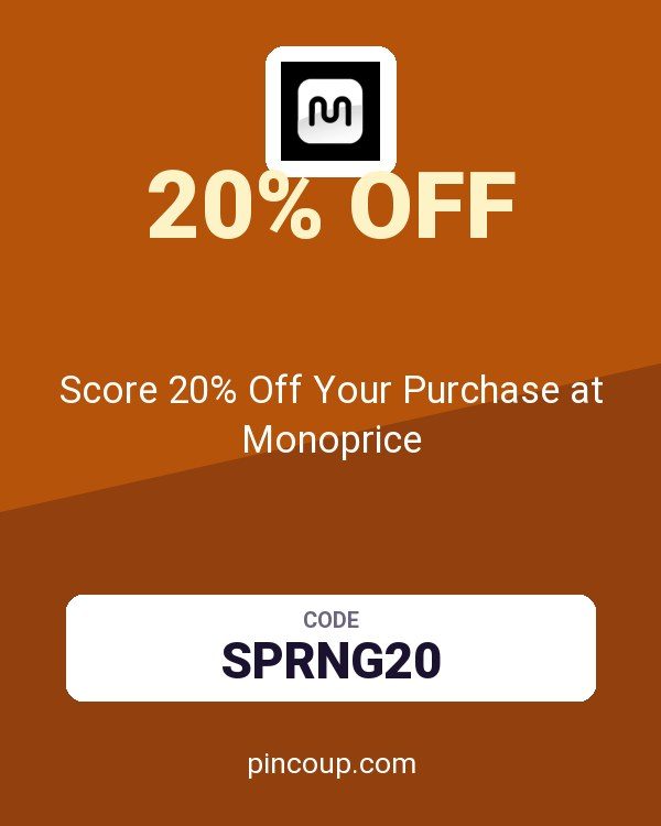 Score 20% Off Your Purchase at Monoprice