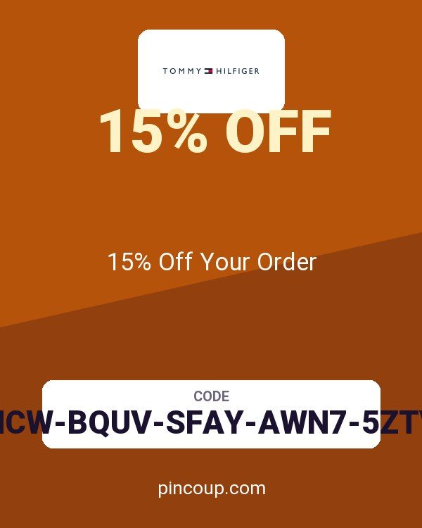 tommy coupon: 15% Off Your Order