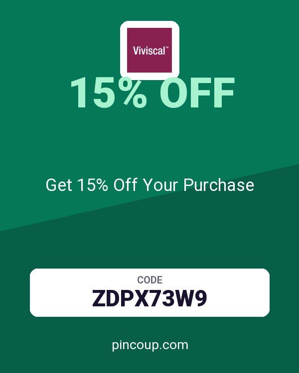 Viviscal coupon: Get 15% Off Your Purchase