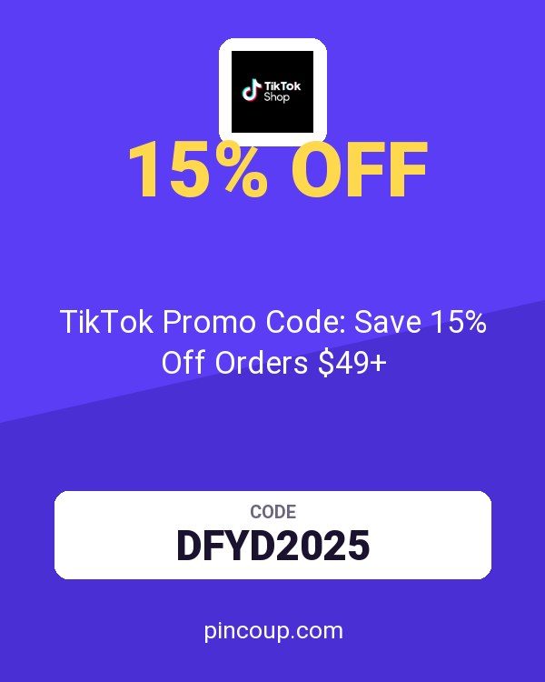 TikTok Shop IT coupon: TikTok Promo Code: Save 15% Off Orders $49+
