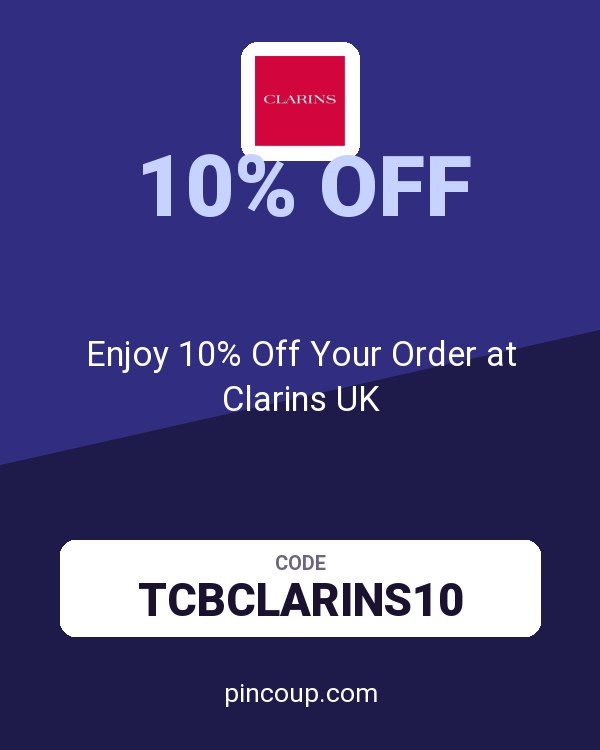 Enjoy 10% Off Your Order at Clarins UK