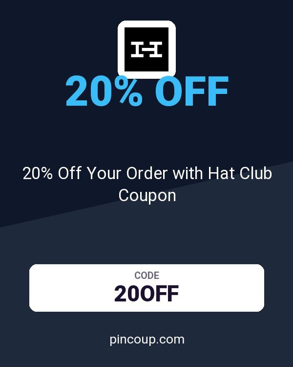 20% Off Your Order with Hat Club Coupon