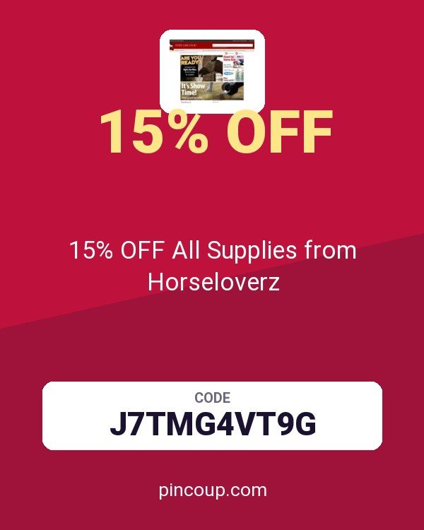 Statelinetack.com coupon: 15% OFF All Supplies from Horseloverz