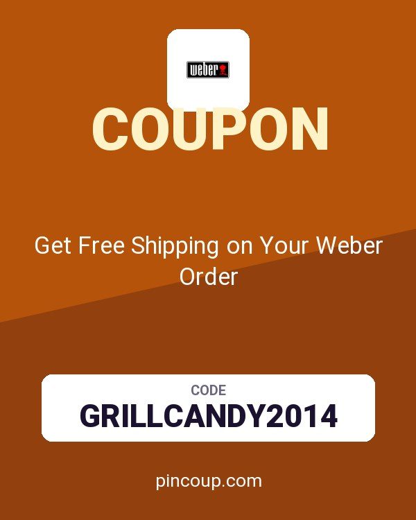 Weber Inc. coupon: Get Free Shipping on Your Weber Order