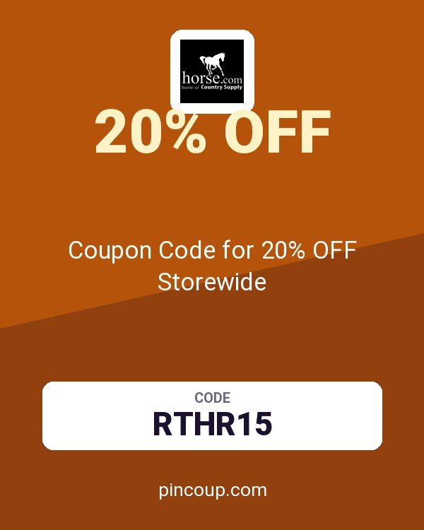 Horse.com: Coupon Code for 20% OFF Storewide