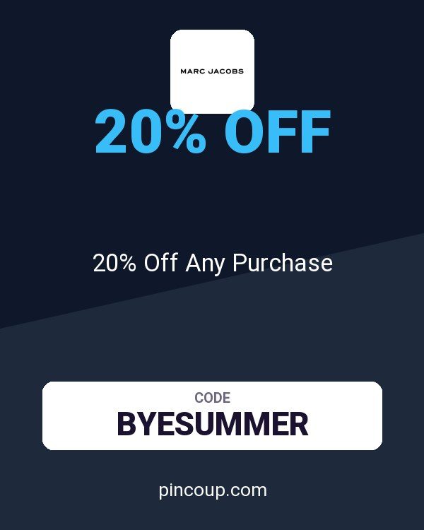 Marc Jacobs coupon: 20% Off Any Purchase