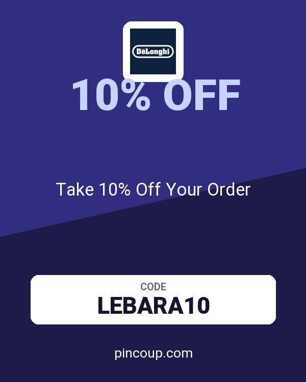 Delonghi coupon: Take 10% Off Your Order