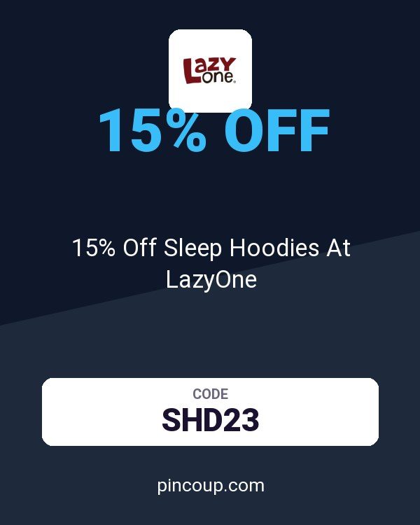 15% Off Sleep Hoodies At LazyOne