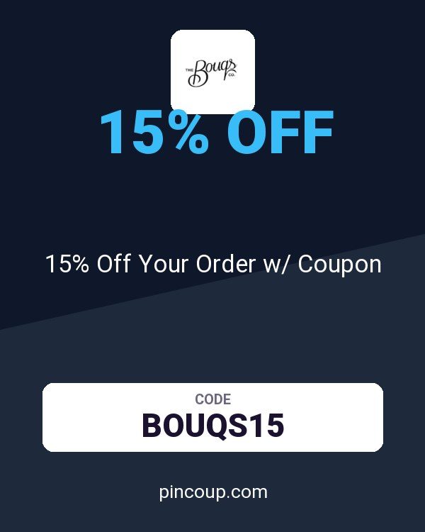 The Bouqs Company: 15% Off Your Order w/ Coupon