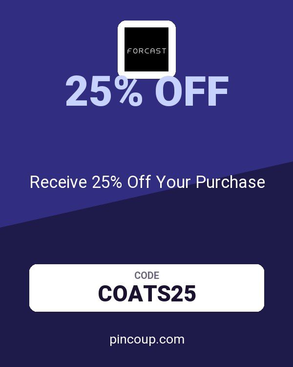 FORCAST coupon: Receive 25% Off Your Purchase
