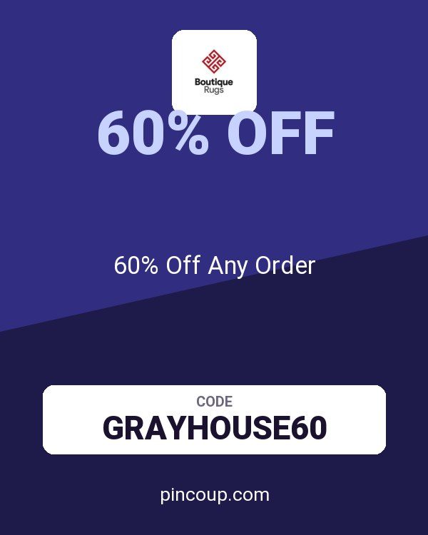 Boutique Rugs coupon: 60% Off Any Order