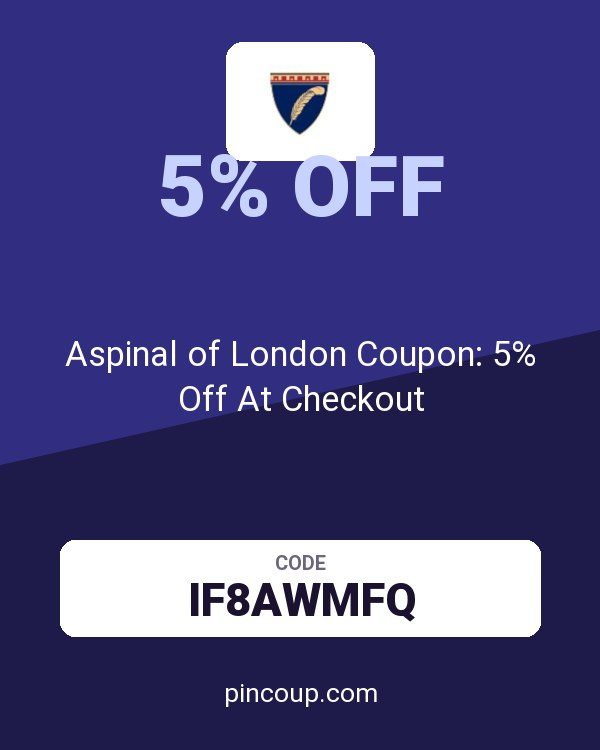 Aspinal of London Coupon: 5% Off At Checkout